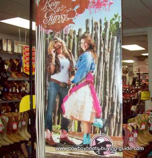 Womens Western Cowboy Boots Showroom